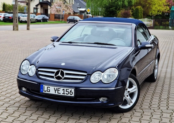 Mercedes-Benz CLK cena 28900 przebieg: 147000, rok produkcji 2005 z Gościno małe 742